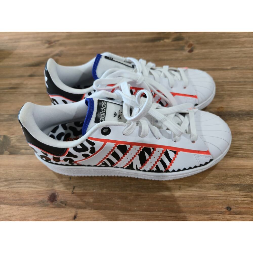 Adidas Superstar OT Tech Rich Mnisi Womens Shoes Size 6.5 Animal Print GW0523 - Picture 3 of 7